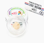 PUNCH 1G Bahama Bananaz TIER 2 Cold Cure Rosin Badder