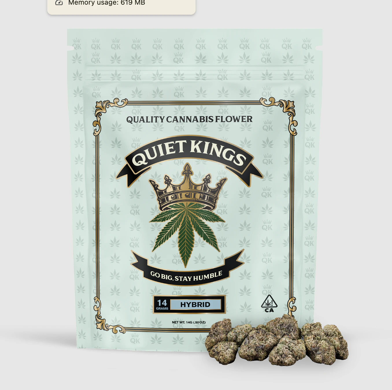 Quiet Kings - Quiet Kings - Horchata - (H) 14g Main Image