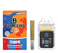 Blue Razz S/Orange Crush H - 2g Dual Chamber Flip (Blinkers)