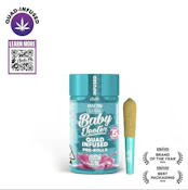 2.5g Baby Jeeter Infused Prerolls 5x0.5g - Mai Tai 39%