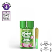 2.5g Baby Jeeter Infused Pre-Rolls 5x0.5g - Prickly Pear 39%
