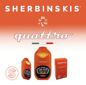 Sherbinskis Quattro AIO 1g- Xj-13 x White Cherry 80%