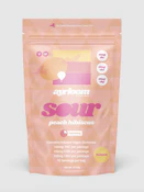 Ayrloom | Sour Peach Hibiscus (10mg THC:10mg CBD:10mg CBG) | 10pk Gummies | 100mg