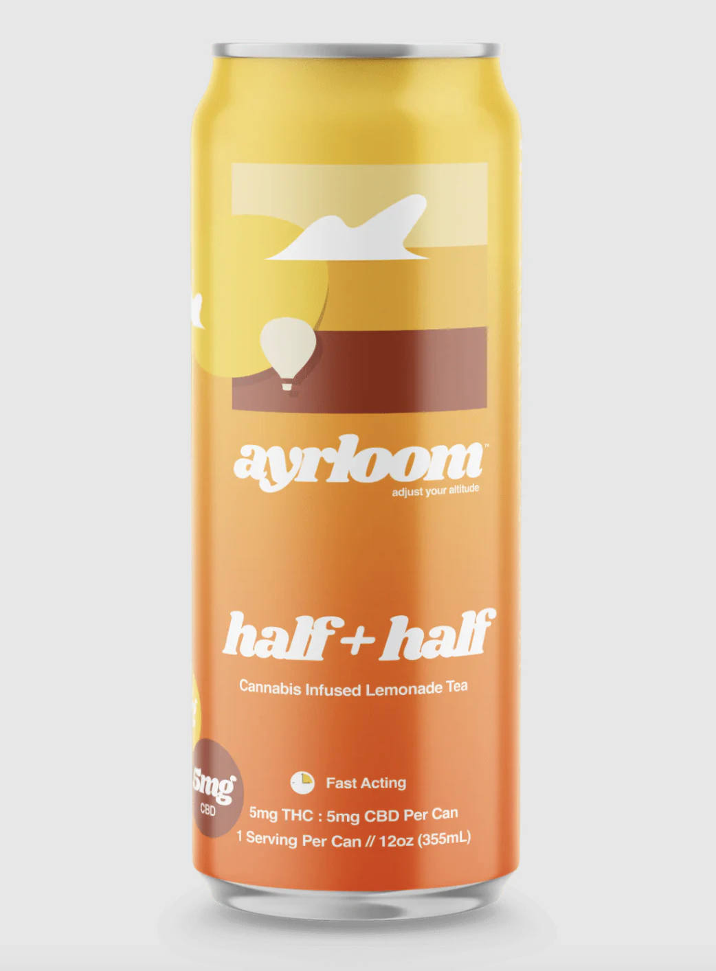 ayrloom - Ayrloom | Half & Half (10mg THC:5mg CBD) | Singles | 10mg Main Image