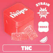 Drops 100mg Watermelon Gummy Singles 2ct