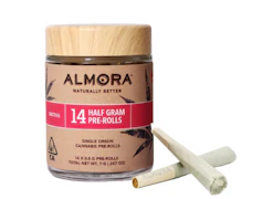 Almora Farm 14pk Prerolls 7g Orange Skunk