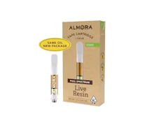 Almora Farm Live Resin Cart 1g Mexican Flan