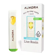 Almora Farm Live Rosin All In One 1g Purple Trainwreck