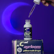 Ayrloom- Pillow Talk Sleep Tincture- 300mg THC : 1,500mg CBN