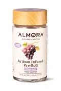 Almora Farm Infused 5pk Prerolls 2.5g Grape Ape