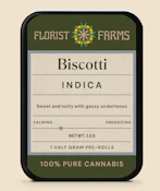 Florist Farms- Biscotti- .5g 7pk prerolls
