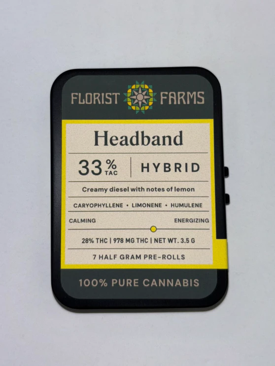 Florist Farms - Florist Farms- Headband- .5g 7pk prerolls Main Image