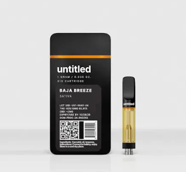 untitled - BAJA BREEZE VAPE CART - UNTITLED - 1g Main Image