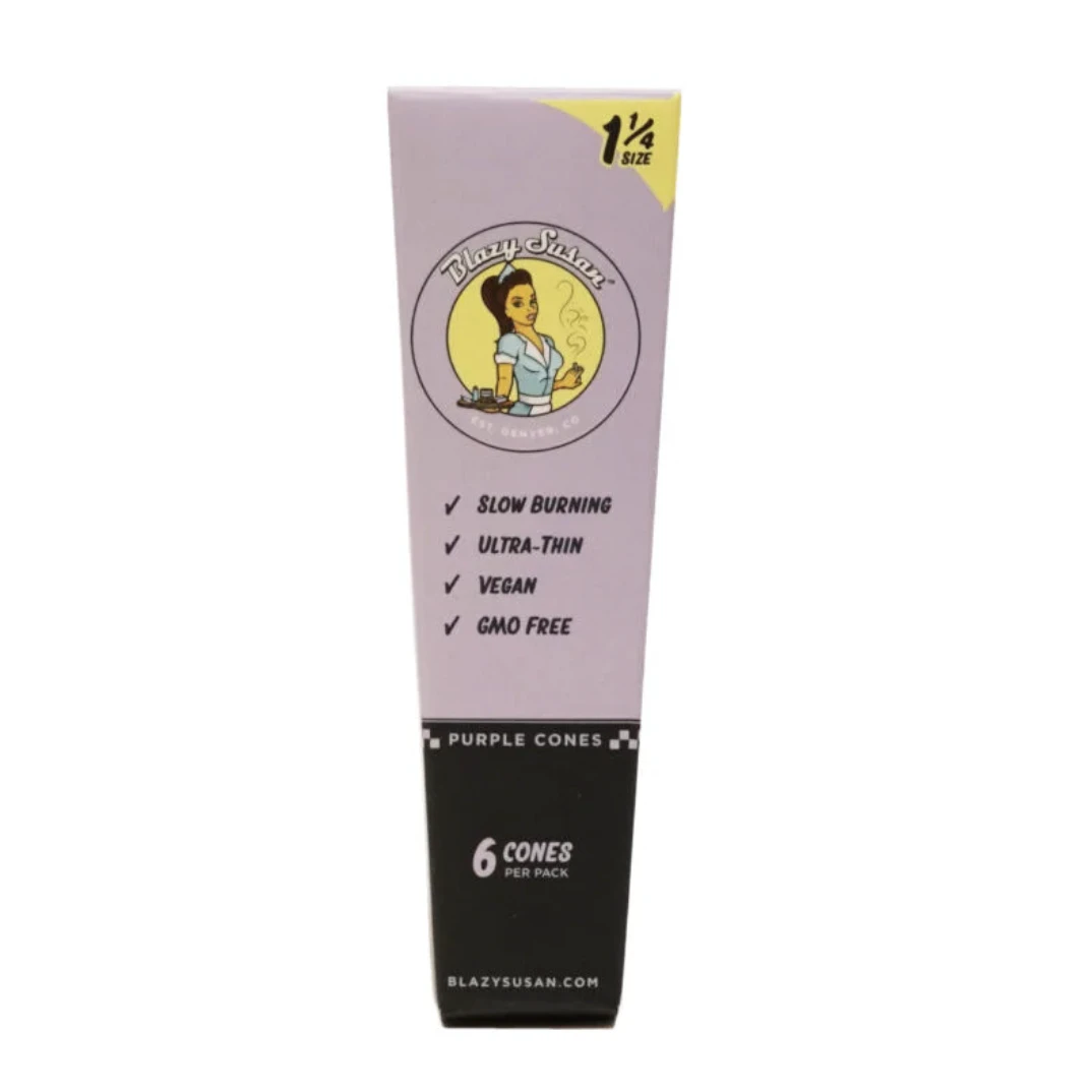 Blazy Susan - Blazy Susan | Pre-Rolled Cones 1-14 | 6 Pack | Purple Main Image