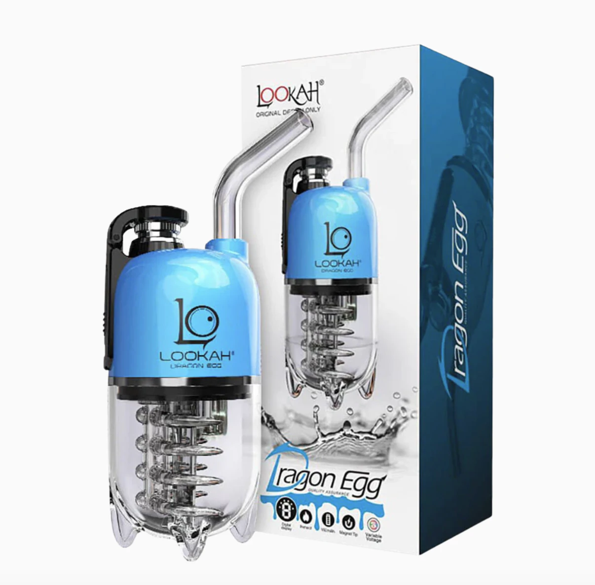 Lookah - Lookah | Dragon Egg | Electric Dab Rig | Blue Main Image