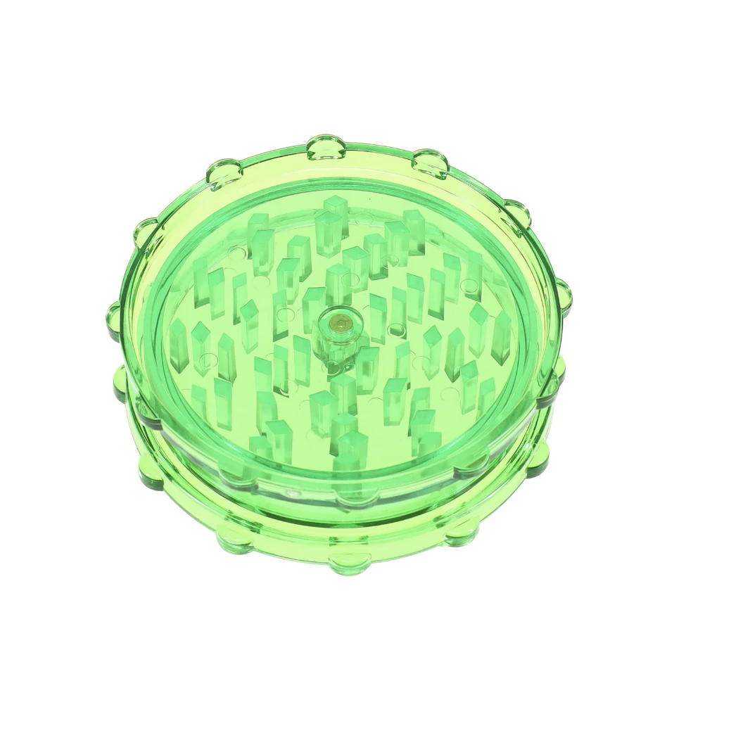 SPS - SPS | 3" Two-Part Acrylic Magnetic Grinder | Green Main Image