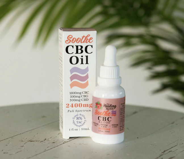 THE HEALING ROSE - The Healing Rose | Soothe CBC Oil (CBC:CBG:CBD) | 2400mg Main Image