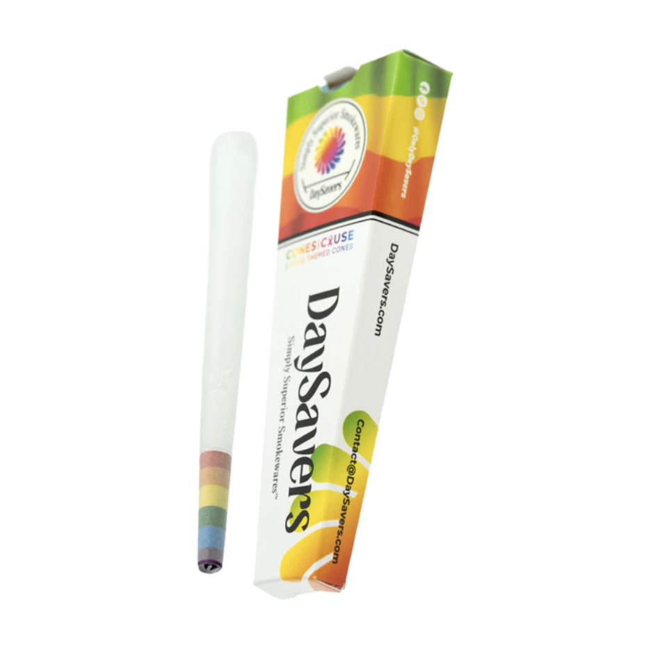 Day Savers - DaySavers | 1 Gram King Size Pride Flag Pre Rolled Cones | 3 Pack Main Image