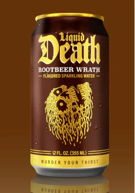 THE SWEET SPOT - LIQUID DEATH ROOTBEER WRATH | SNACKS Main Image