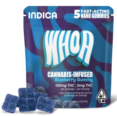 Whoa - WHOA | BLUEBERRY - 5PK | EDIBLE | 100MG Main Image