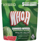 WHOA | WATERMELON - 5PK | EDIBLE | 100MG
