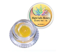 High Falls Canna - High Falls Honey - Cured Resin Wax - 1g