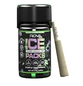 Rove | Purple Trainwreck | Triple Infused Pre-Roll 5 Pack | 3.0g