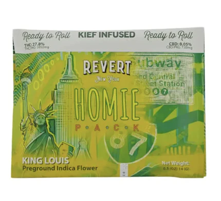 Revert - Revert | King Louis | Infused Ground Flower Homie Pack | 14g Main Image