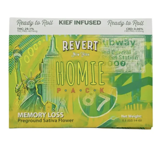 Revert - Revert | Memory Loss | Infused Ground Flower Homie Pack | 14g Main Image