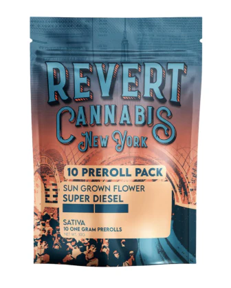 Revert - Revert | Super Diesel | 1g Pre-Roll 10 Pack | 10g Main Image