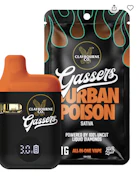 Claybourne Co Gassers Vape AIO 1g Durban Poison