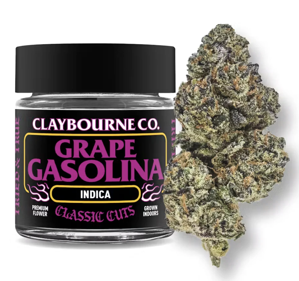 Claybourne Co. - Grape Gasolina (3.5g) Main Image