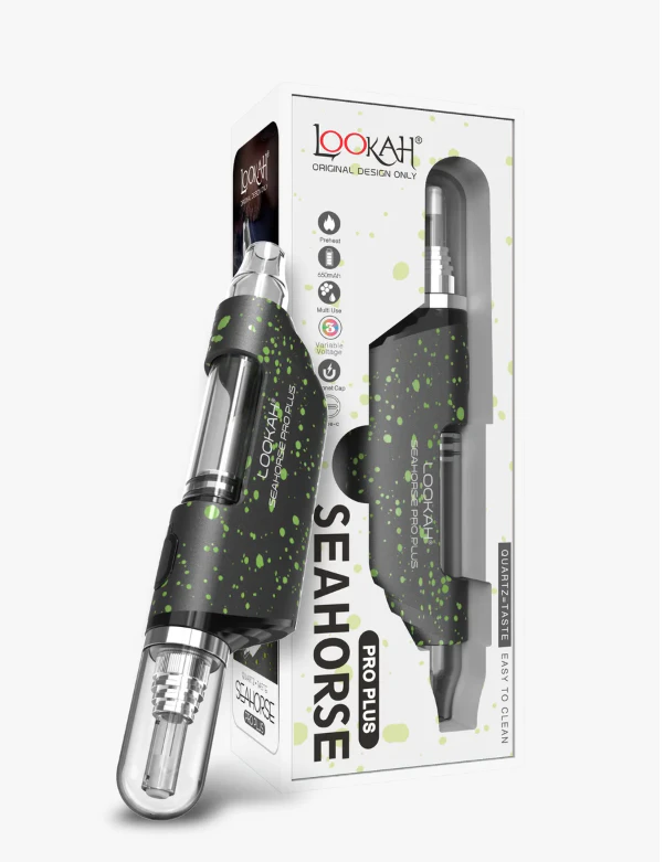 Lookah -  Lookah | Sea Horse Pro Plus | Black & Green Main Image