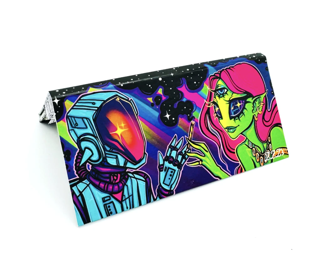 ZZZ's - ZZZ's "Space Lovers" by Spooky Girl Art | King Sized Rolling Booklet w/ Tips Main Image