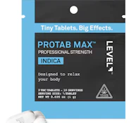 Level | Edible | Indica Protab Max | 2-pack | 44mg