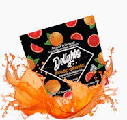 Blood Orange - 100mg Liquid Diamond Infused Gummies (Delights)
