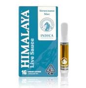 Himalaya | Strawnana Mac | Live Resin Sauce Cartridge | 1g
