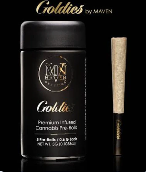 Maven Genetics - MaVeN | Black Lotus | Goldies - 3g preroll pack Main Image