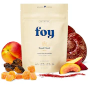 Foy | Good Mood | Peach | Gummies | 20ct | 5mg THC | 5mg CBD | 5mg CBC