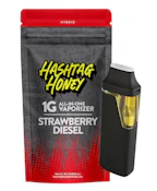 Hashtag Honey | Strawberry Diesel | Vape AIO | 1g | Disposable