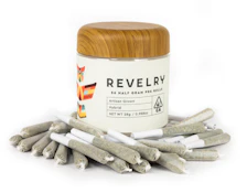 Revelry 56-Pack Prerolls (.5g each) 28g Golden Goat (H)