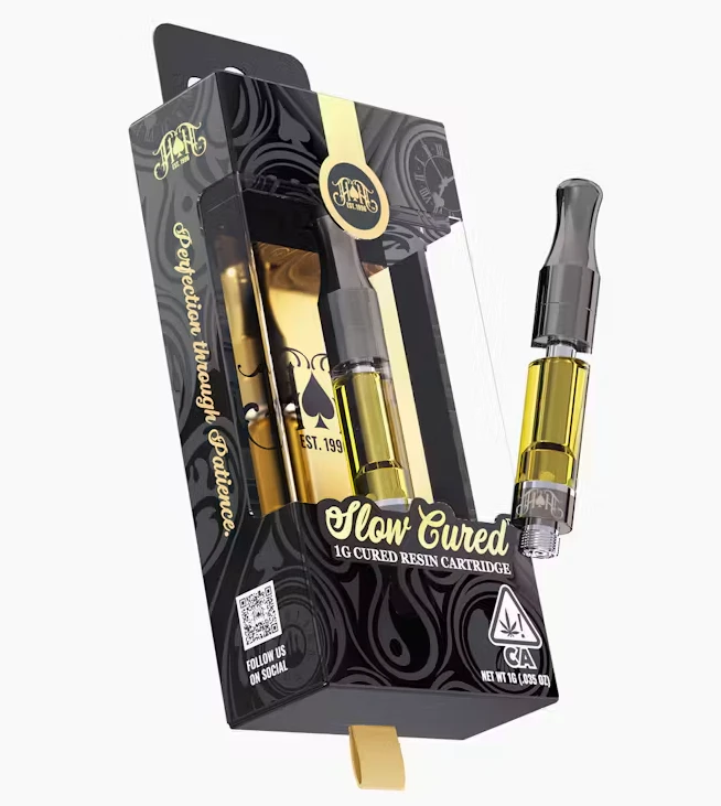 Heavy Hitters - Heavy Hitters: 1g Cart: Slow Cured Resin: Black Haze [S] Main Image