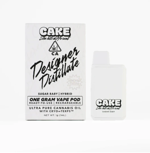 CAKE she hits different - Sugar Baby - 1.25 Grams - Hybrid - Designer Distillate Main Image