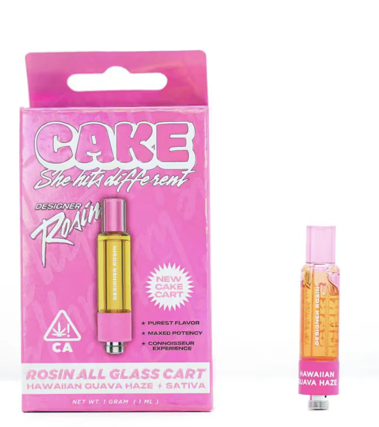 CAKE she hits different - Cake | Hawaiian Guava | Sativa 1g Rosin Cart Main Image