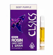 CLSICS Live Rosin Cart 1g Deep Purple