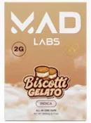 MAD LABS | BISCOTTI GELATO - AIO | CARTRIDGE | 2G