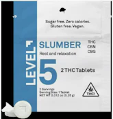 Level | Edible | Slumber Protab THC, CBN, CBG | 2-pack | 5mg