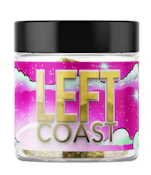 Left Coast- Grape Gusher- 7g Live resin Infused pre-ground flower