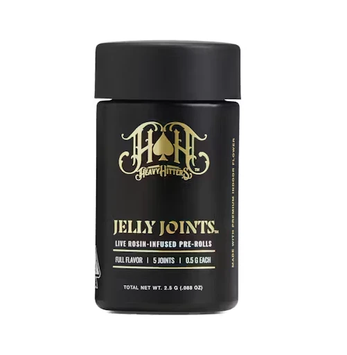 Heavy Hitters - Heavy Hitters | Purple Chemdawg x Sticky Papaya | Live Rosin Jelly Infused Pre-Roll 5pk | 2.5g Main Image