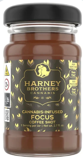 Harney Brothers - Focus Coffee Shot - 10MG Beverage Shot Main Image
